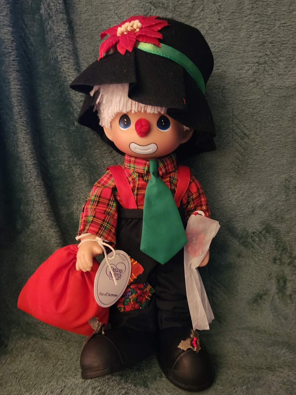 Precious Moments Doll Full Of Surprises Ho-Ho Hobo Clown